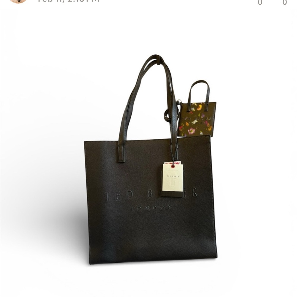 Ted Baker Tote with mini purse 
2 in one